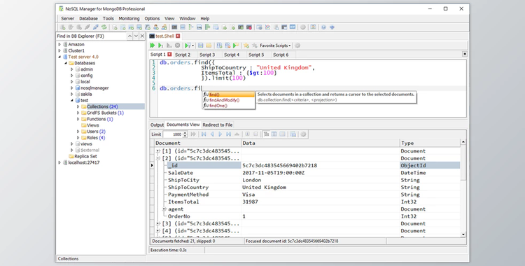 NoSQL Manager for MongoDB v5.8.2.0 (17 Nov 2020) + CRACK