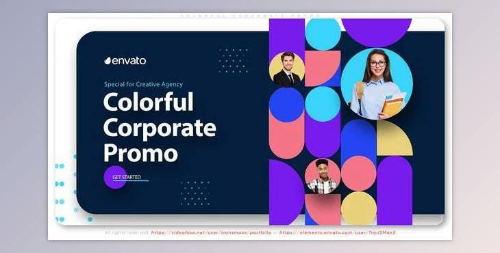 Colorful Corporate Promo (Videohive 33306240) - AE Project