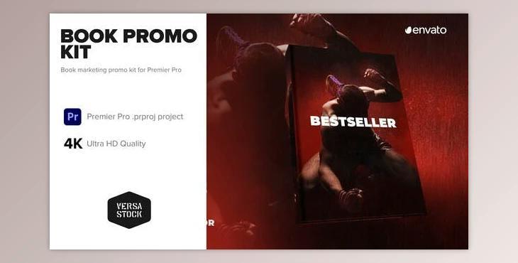 Book Marketing Promo Kit 4K (Videohive 34631431)