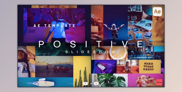 Positive Slideshow (Videohive 38382887) - AE Project