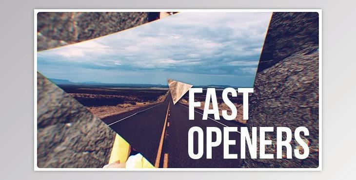Fast Openers Collection (Videohive 10960060) Ae Project