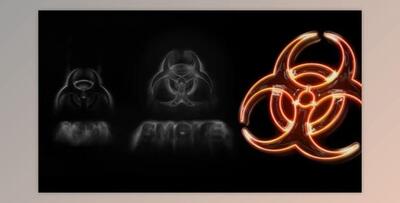 Dark Smoke Neon Logo Intro Reveal (Videohive 25789177) - AE Project