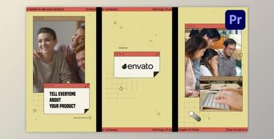 Retro Social Media Windows for Premiere Pro (VideoHive 37870817)