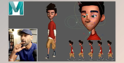 Cartoon Animation Course – Animating a Walk Cycle On The Spot By Opi Chaggar