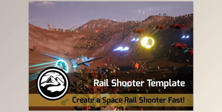 Unity Asset - Rail Shooter - Game Template v1.01