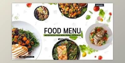 Food Promo V4 (Videohive 42463573) - AE Project