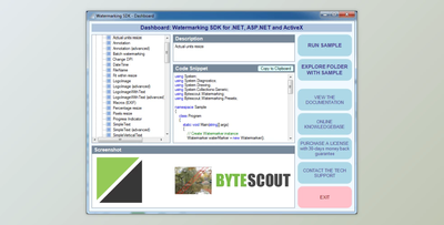 Bytescout Watermarking SDK v3.10.222 + CRACK