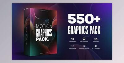 Videohive Motion Graphics Pack 550+ Animations Pack 23678923