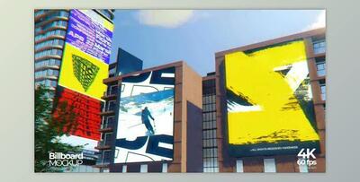 Cityscape Billboard Building (Videohive 52917599) - AE Project