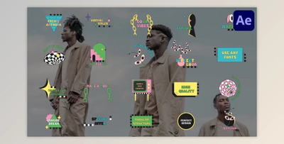 Colorful Vintage Titles for After Effects (Videohive 48634784) - AE Project