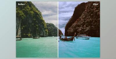 Orange and Teal LUTs Pack by Navpreet Singh