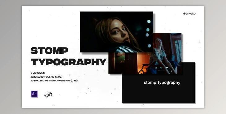 Stomp Typography (Videohive 31285894) - AE Project