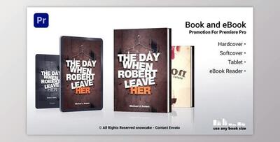 Book and eBook Promotion For Premiere Pro (Videohive 33840067)
