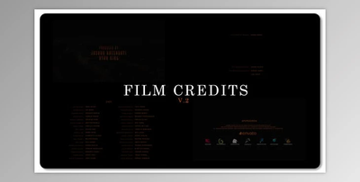 Film Credits V2 (Videohive 50759050) - AE Project