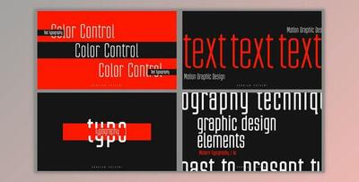 Abstract Typo (Videohive 52879868) - AE Project