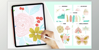 Level Up Your Vectors with Lines: A 5-Day Challenge in Adobe Fresco
