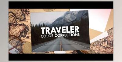 Traveler Color Corrections (Motionarray 993015) - AE Project