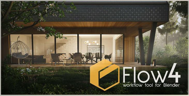 Flow 4 v4.0.2 – The Next-Level Asset Tool For Blender