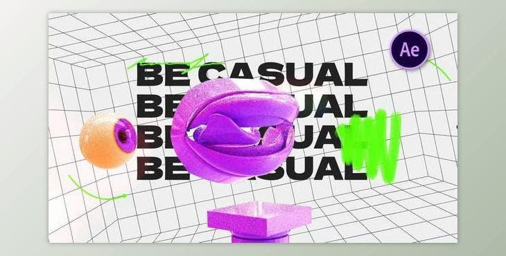 My Space: Abstract 3D Intro (Videohive 47955102) - AE Project