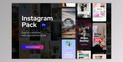 Instagram Pack for Premiere Pro (Videohive 33650439)