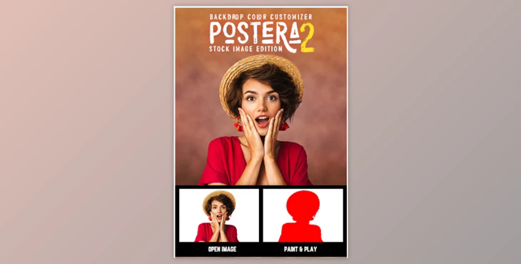 Postera 2 – Backdrop Color Customizer – Photoshop Action By ethanfx