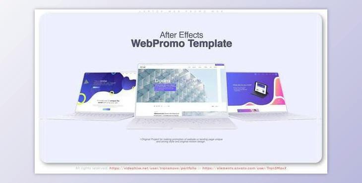 Laptop Web Promo. W04 (Videohive 32653546) - AE Project