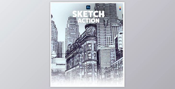 Sketch Effect Action By InfoLabMENA (ATN)