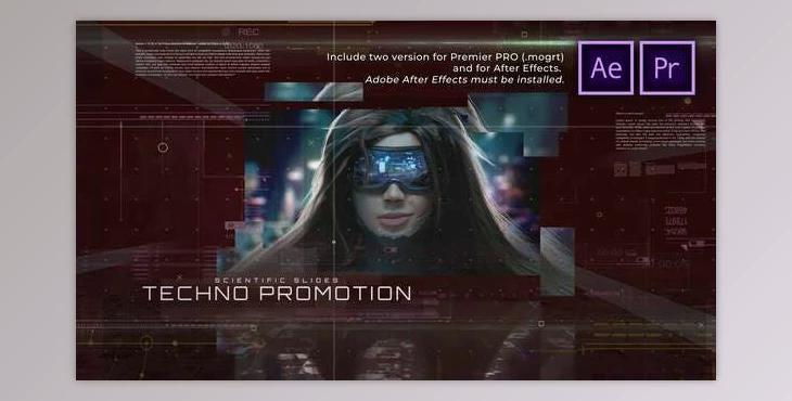 Scientific Slides Techno Promotion (Videohive 31833182) - PR Project