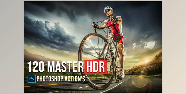 120 Master HDR Photoshop Actions CreativeMarket-5783739 (ATN)