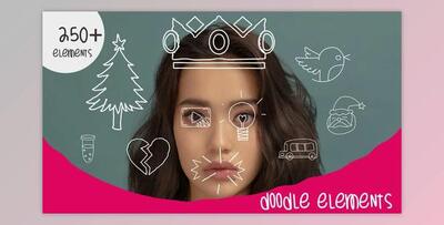 Doodle Elements Pack (Videohive 23013526) - AE Project