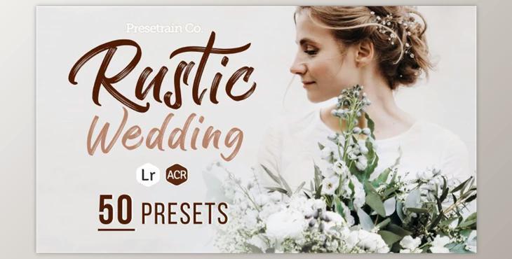 Rustic Wedding Presets for Lightroom & Photoshop CreativeMarket 1476124