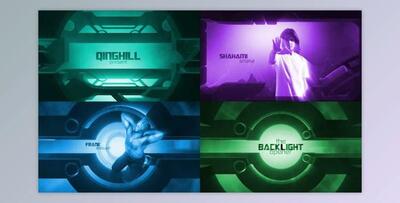 Luminous Back Light Movie Opener (Videohive 23485918) - AE Project