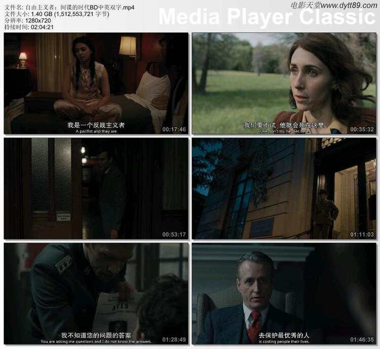 2019年美国剧情片《自由主义者：间谍的时代》BD中英双字