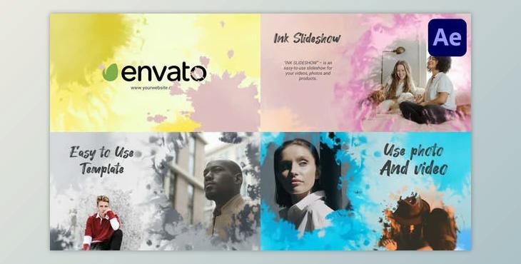 Ink Slideshow for After Effects (Videohive 38033378) - AE Project