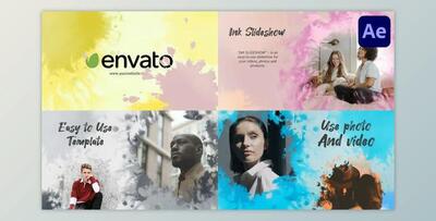 Ink Slideshow for After Effects (Videohive 38033378) - AE Project