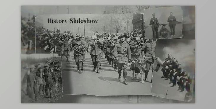 History Slideshow (Videohive 53454455) - AE Project