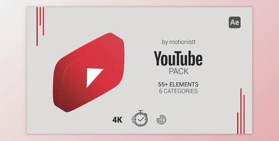 YouTube Pack (Videohive 37263619) - AE Project