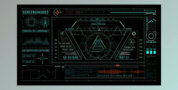HUD700 Screen UI 2 (Videohive 45454350) - AE Project