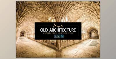 OLD ARCHITECTURE lr Presets and Action By Effect-Hub (Mob, Desk)