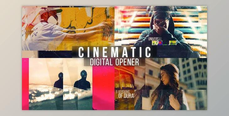 Cinematic Digital Opener - Multipurpose Slideshow (Videohive 32635425) - AE Project