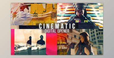 Cinematic Digital Opener - Multipurpose Slideshow (Videohive 32635425) - AE Project