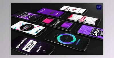 Creative Stories And Backgrounds For Premiere Pro (Videohive 34207865)