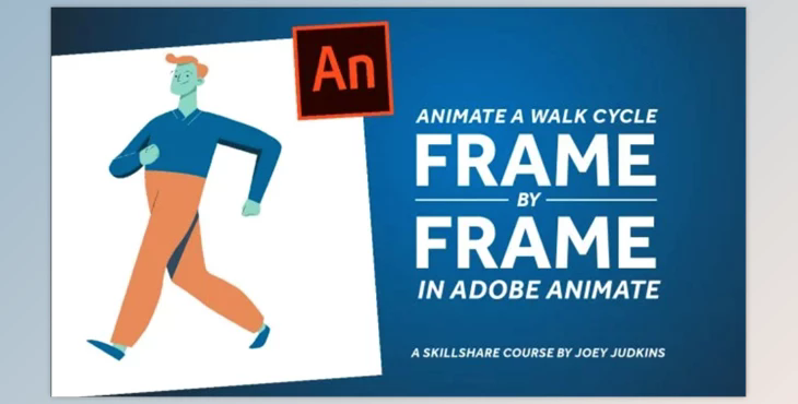 Animate a Walk Cycle Frame-By-Frame in Adobe Animate