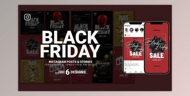 Black Friday Instagram Promo V77 (Videohive 34666588) - AE Project