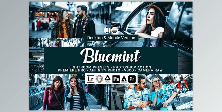 Bluemint Lightroom Presets CreativeMarket-5156444 (XMP, Lrtemplate, DNG, PS)