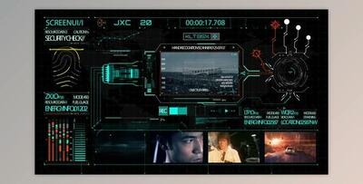 HUD700 Screen Info 1 (Videohive 45527050) - AE Project
