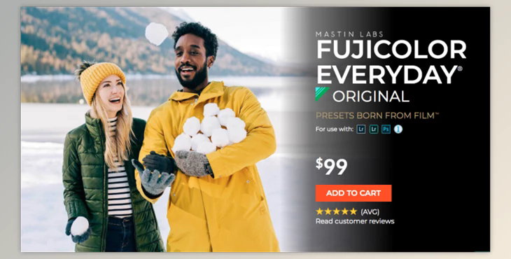 FujiColor Everyday Pack for Lightroom & ACR (Win, Mac)