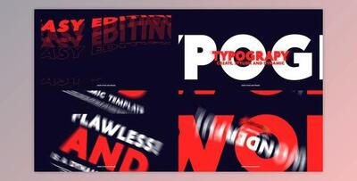 Minimal Typo Intro (Videohive 47434919) - AE Project