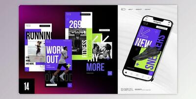Fitness Instagram Stories (Videohive 42362492) - AE Project