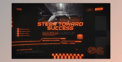 Driving School Promo (Videohive 50647893) - AE Project